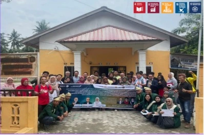 Pengabdian Internasional FH USU di Langkat, Perkuat Literasi Hukum UMK